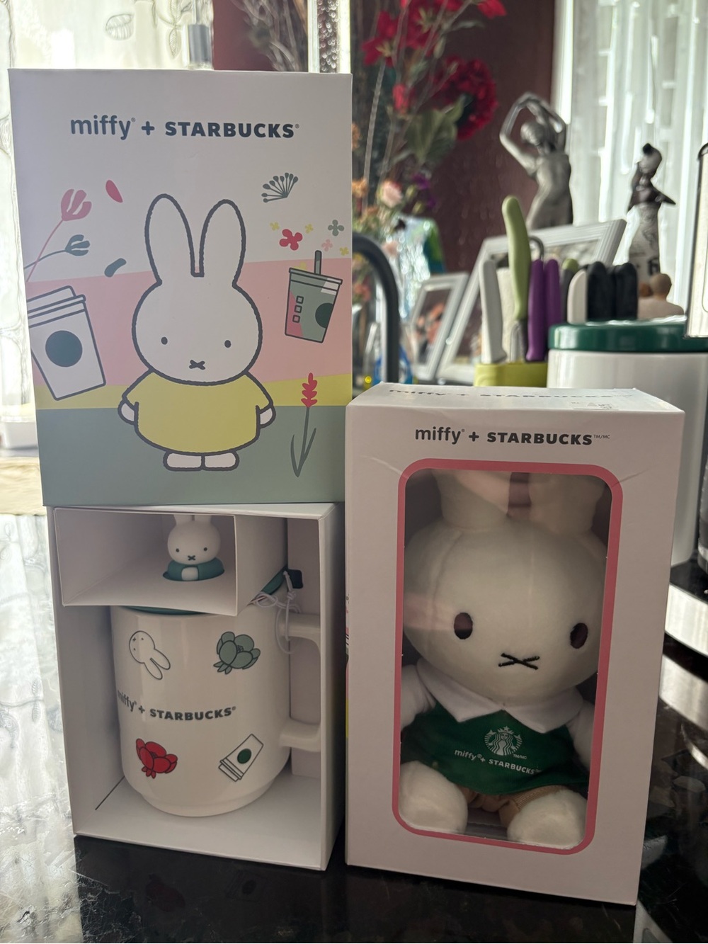 Starbucks x Miffy Plush Doll and Mug Set -Limited Edition